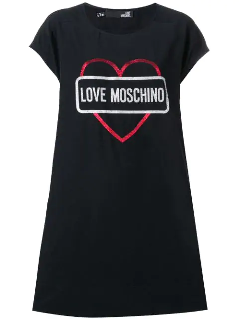 love moschino shirt dress