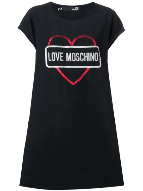love moschino tshirt dress