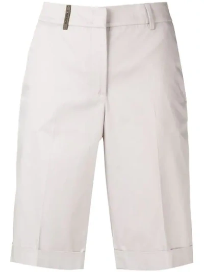 Peserico Tailored Shorts - Neutrals