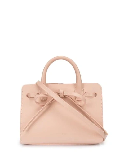 Mansur Gavriel Mini Mini Sun Bag In Pink