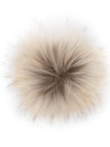 N•peal Detachable Pom Pom Hats In Natural