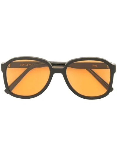 Gentle Monster King Sunglasses - Black | ModeSens