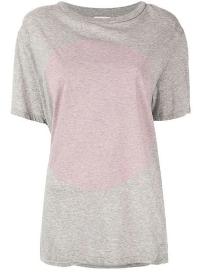 Bassike T-shirt Mit Print - Grau In Grey
