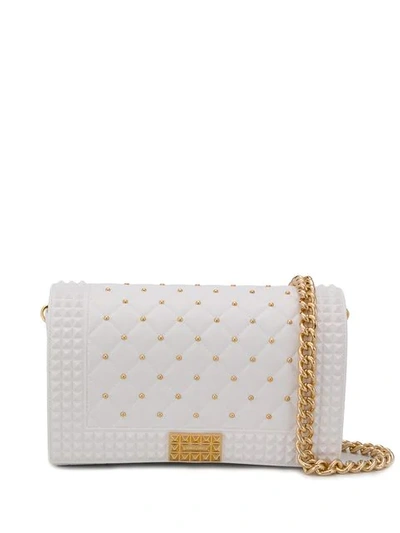 Designinverso Quilted Shoulder Bag - White In White
