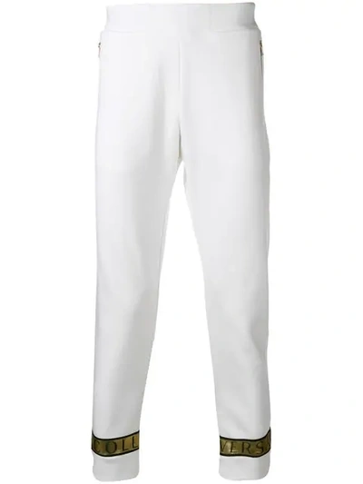 Versace Collection Slim Fit Trousers - Weiss In White