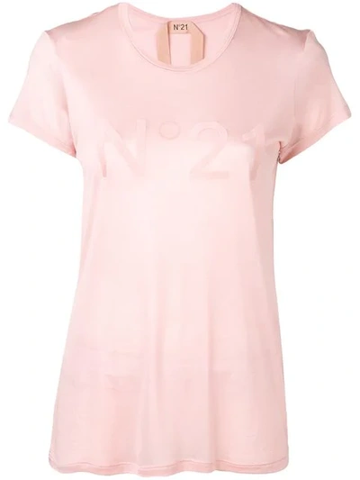 N°21 Logo T-shirt In Pink