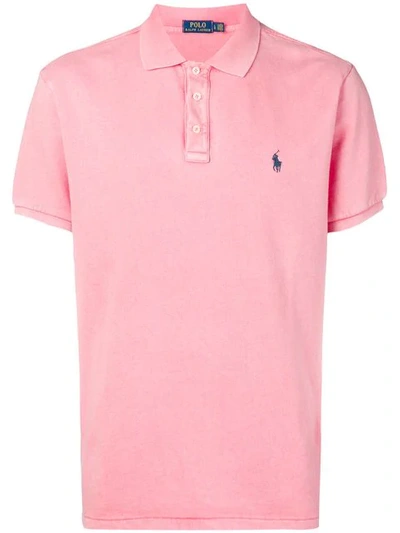 Polo Ralph Lauren Classic Polo Top In Pink