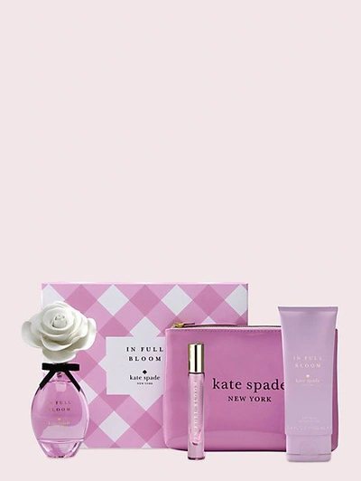 Kate Spade In Full Bloom 4-piece Spring Set In Multi