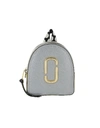 Marc Jacobs Pack Shot Mini Backpack In Rock Gray/gold
