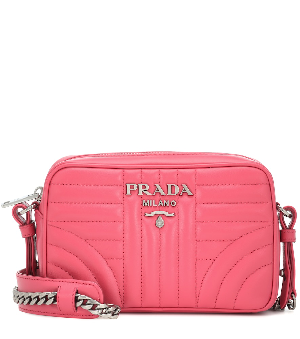 prada pink camera bag