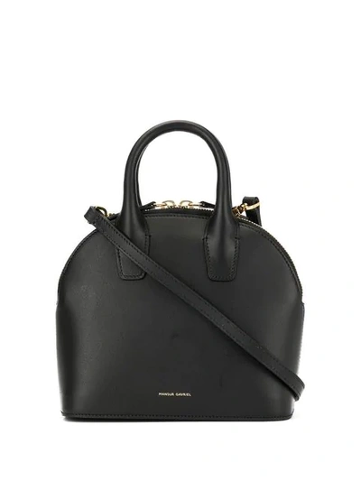 Mansur Gavriel Mini Top Handle Bag In Black