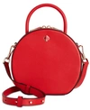 Kate Spade Andi Canteen Leather Crossbody Bag In Hot Chili/gold