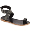 Free People Sunset Cruise Sandal In Onyx