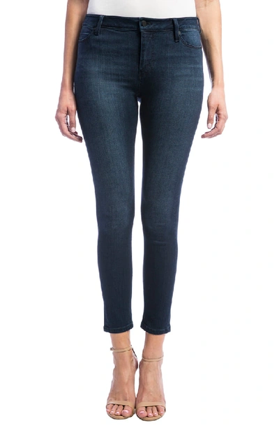 Liverpool High Rise Stretch Ankle Skinny Jeans In Doheny Dark