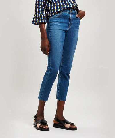 J Brand Ruby Crop High Rise Cigarette Jeans In Lovesick