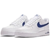 Nike Air Force 1 '07 3 Sneaker In White/ Deep Royal