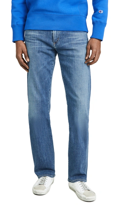 Citizens Of Humanity Sid Regular Straight Jeans In Aurora Wash