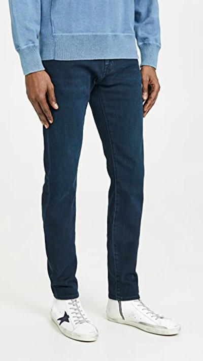 Frame L'homme Skinny Placid Jeans Placid In Multi