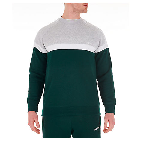 adidas originals itasca crew sweatshirt green