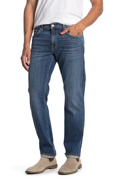 7 For All Mankind Men's Jetsetter Tapered Straight-fit Jeans In Washed Out