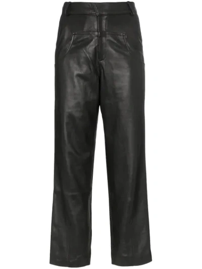 Markoo The Draped Pocket Trousers In Black