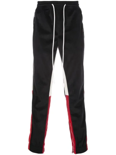 God's Masterful Children Velvet Retro Trousers In Black