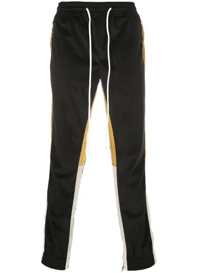 God's Masterful Children Velvet Retro Trousers In Black