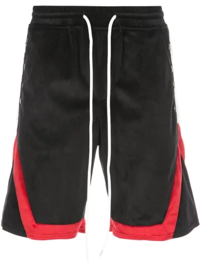 God's Masterful Children Retro Track Shorts In Black