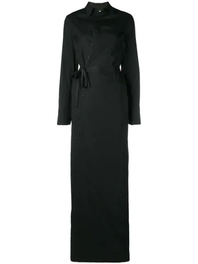 A.f.vandevorst Shirt Maxi Dress - Black