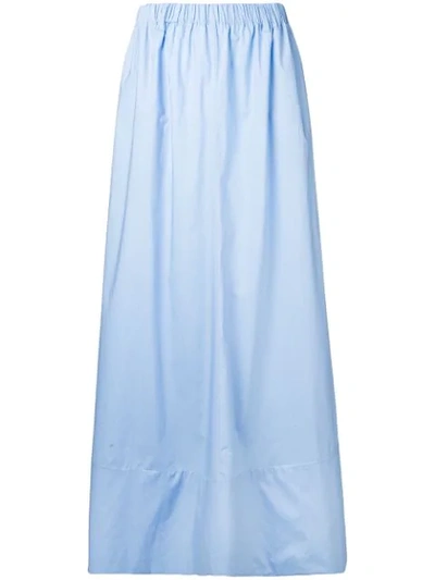 A.f.vandevorst High-waist Long Skirt - Blue