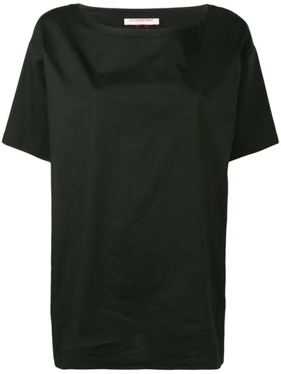 A.f.vandevorst Kastiges T-shirt - Schwarz In Black