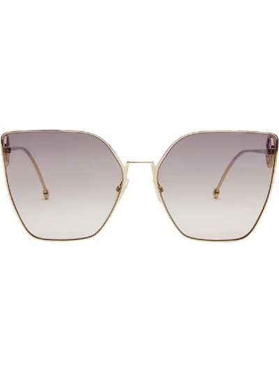 Fendi Eyewear 'f Is ' Sonnenbrille - Gold