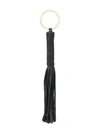 Kiki De Montparnasse Braided Whip Keyring In Black