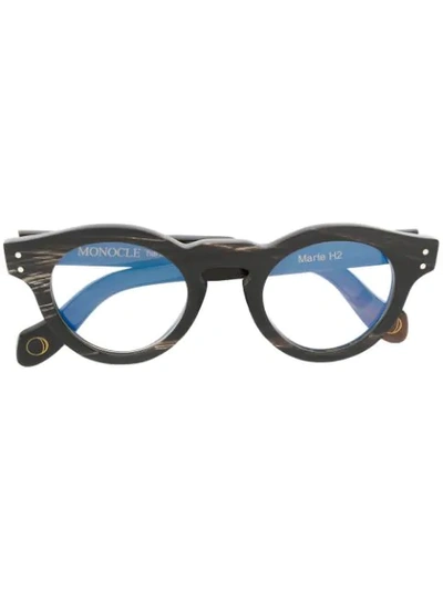 Monocle Eyewear Round Frame Glasses
