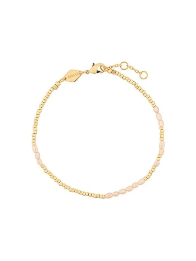 Anni Lu 'asym' Pearl Bracelet - Gold