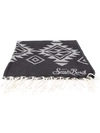 Mc2 Saint Barth Patterned Beach Towel - Black