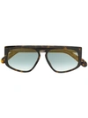 Givenchy Tortoiseshell Frame Sunglasses In Brown