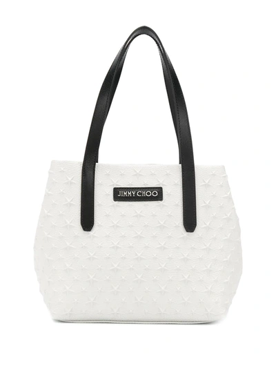 Jimmy Choo Sofia Tote In White