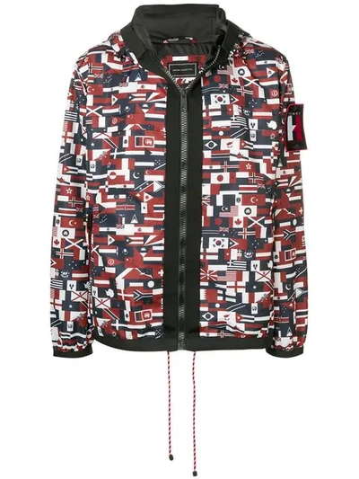 Tommy Hilfiger All-over Print Jacket - Blue