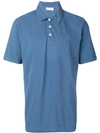 Closed Chest Logo Polo Shirt - Blue