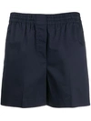 Theory Plain Short Shorts - Blue