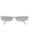 Alain Mikli X Alexandre Vauthier Edwidge Textured Sunglasses - Blue