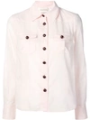 Zimmermann Long-sleeve Fitted Shirt - Pink