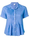 Aspesi Kurzärmeliges Hemd - Blau In Blue