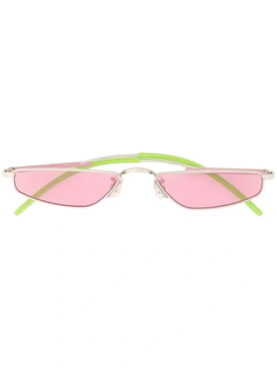 Gentle Monster Halo Halo 02 Sunglasses In Silver