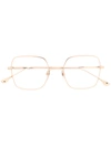 Dita Eyewear Cerebal Glasses In Gold