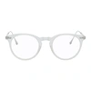 Matsuda Transparent M2026 Glasses In Matte Cryst