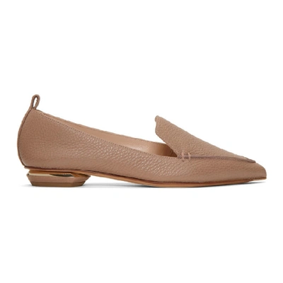 Nicholas Kirkwood Beya Grained-leather Loafers In V07 Lilac P