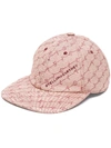 Stella Mccartney Monogram Logo Baseball Cap - Red