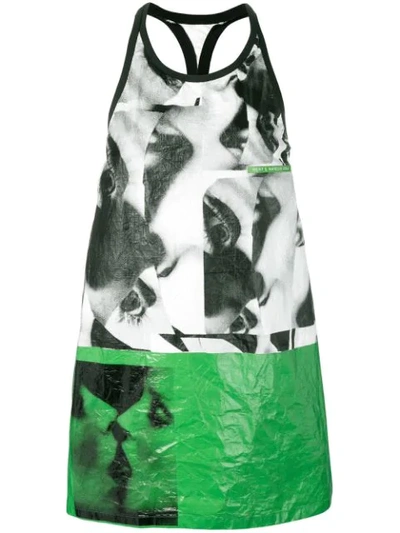 Dsquared2 X Mert And Marcus Printed Dress In White